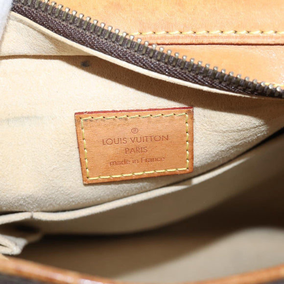 LOUIS VUITTON Monogram Hudson GM Shoulder Bag M40045 LV Auth bs37699