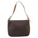 LOUIS VUITTON Monogram Hudson GM Shoulder Bag M40045 LV Auth bs37699-2