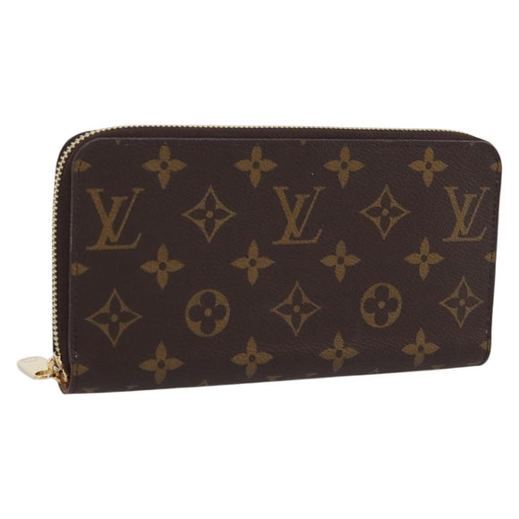LOUIS VUITTON Monogram Zippy Long Wallet M42616 LV Auth bs37700M