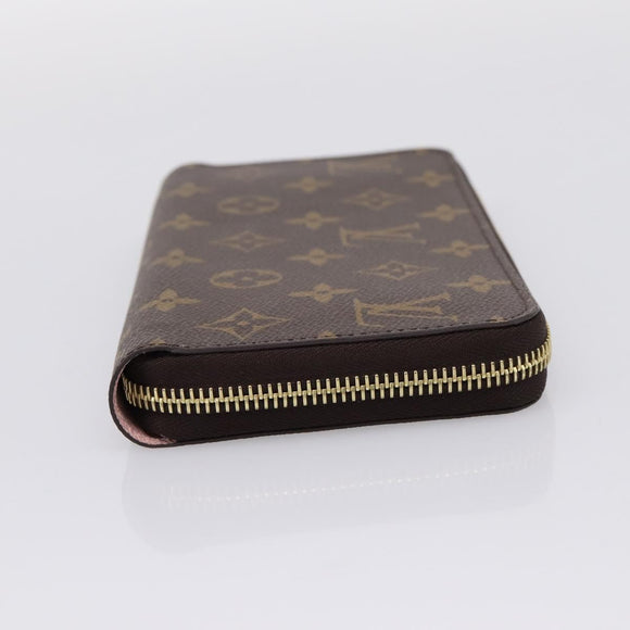 LOUIS VUITTON Monogram Zippy Long Wallet M42616 LV Auth bs37700M