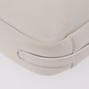 Balenciaga Shoulder Bag Leather White Silver 489812 Auth bs37703-19