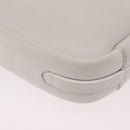 Balenciaga Shoulder Bag Leather White Silver 489812 Auth bs37703-21