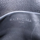 Balenciaga Shoulder Bag Leather White Silver 489812 Auth bs37703-25
