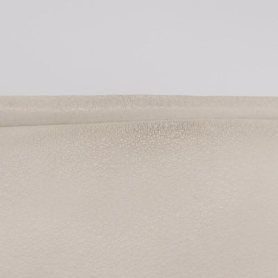 Balenciaga Shoulder Bag Leather White Silver 489812 Auth bs37703 - 0
