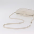 Balenciaga Shoulder Bag Leather White Silver 489812 Auth bs37703-8