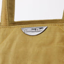 Christian Dior Hand Bag Nylon Beige Silver Auth bs37705-14