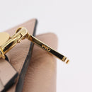 Chloe Alphabet Trifold Wallet Leather Pink Gold Auth bs37708V-18