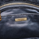 Miu Miu Hand Bag Leather 2way Black Gold Auth bs37717A-19