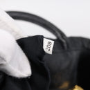 Miu Miu Hand Bag Leather 2way Black Gold Auth bs37717A-12