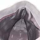 LOEWE Anagram Amazona Justa Hand Bag Leather Gold Silver Auth bs37721-18