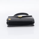 GIVENCHY Shoulder Bag Leather 2 Set Black Gold Auth bs37731-13