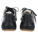 GUCCI Lighton Webprint Sneakers 5 Black Auth bs37734M-3
