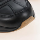 GUCCI Lighton Webprint Sneakers 5 Black Auth bs37734M-7