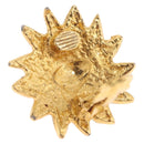 CHANEL Earring metal Gold CC Auth bs37738M-13