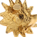 CHANEL Earring metal Gold CC Auth bs37738M-14