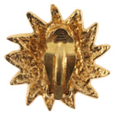 CHANEL Earring metal Gold CC Auth bs37738M-3