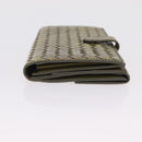 Bottega Veneta INTRECCIATO Long Wallet Leather Gold 134075 Auth bs37742-5