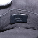 FENDI Canay Chain Shoulder Bag Leather Black Silver 8M0381 Auth bs37743A-22