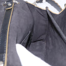 FENDI Canay Chain Shoulder Bag Leather Black Silver 8M0381 Auth bs37743A-24