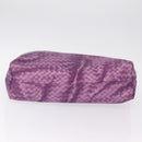 Bottega Veneta Intrecciato Illusion Tote Bag Nylon Purple Auth bs37745-11