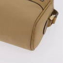 GUCCI Web Sherry Line Shoulder Bag Canvas Beige Gold Tone 010 378 Auth bs37760-13