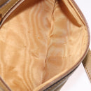 GUCCI Web Sherry Line Shoulder Bag Canvas Beige Gold Tone 010 378 Auth bs37760-23
