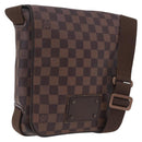 LOUIS VUITTON Damier Ebene Brooklyn PM Shoulder Bag N51210 LV Auth bs37761-1