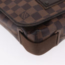 LOUIS VUITTON Damier Ebene Brooklyn PM Shoulder Bag N51210 LV Auth bs37761-11