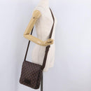 LOUIS VUITTON Damier Ebene Brooklyn PM Shoulder Bag N51210 LV Auth bs37761-23