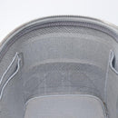 Christian Dior D-Lite Vanity Cosmetic Pouch Canvas Gray Silver Auth bs37762-24