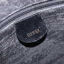 GUCCI Shoulder Bag Patent Black Gold Tone 001 118 1650 Auth bs37764-17