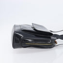 GUCCI Shoulder Bag Patent Black Gold Tone 001 118 1650 Auth bs37764-4