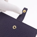 LOEWE Bifold Wallet Leather Purple Auth bs37765-13