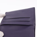LOEWE Bifold Wallet Leather Purple Auth bs37765-16