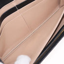 Chloe Indie Long Wallet Leather Black Gold Tone Auth bs37767-20