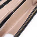 Chloe Indie Long Wallet Leather Black Gold Tone Auth bs37767-21