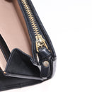 Chloe Indie Long Wallet Leather Black Gold Tone Auth bs37767-22