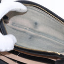 Chloe Indie Long Wallet Leather Black Gold Tone Auth bs37767-23