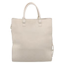 LOUIS VUITTON Taurillon Clemence Monogram Sac Plat White M53265 LV Auth bs37772-3