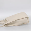 LOUIS VUITTON Taurillon Clemence Monogram Sac Plat White M53265 LV Auth bs37772-4