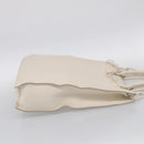 LOUIS VUITTON Taurillon Clemence Monogram Sac Plat White M53265 LV Auth bs37772-5