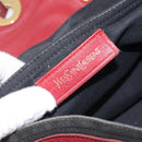 Saint Laurent Muse to Hand Bag Leather 2way Red Gold Tone 229680 Auth bs37774-20