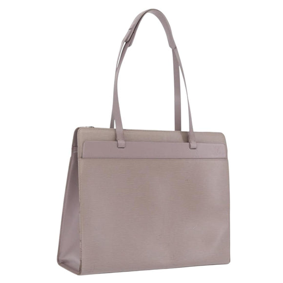 LOUIS VUITTON Epi Croisette GM Hand Bag Lilac M5250B LV Auth bs37776