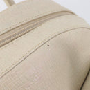 LOEWE Tote Bag Leather White Gold Tone Auth bs37777-17