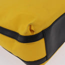 GIVENCHY Shoulder Bag Nylon Yellow Silver Auth bs37783-11
