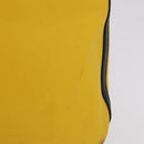 GIVENCHY Shoulder Bag Nylon Yellow Silver Auth bs37783-3