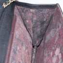 CHANEL Matelasse Chain Shoulder Bag Lamb Skin Black Gold Tone CC Auth bs37785-22