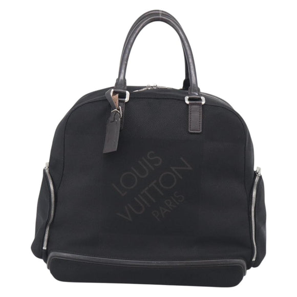 LOUIS VUITTON Damier Geant Avantulier Boston Bag Black M93062 LV Auth bs37787
