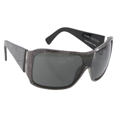 LOUIS VUITTON Sunglasses Plastic Green Silver Z0210E LV Auth bs37788