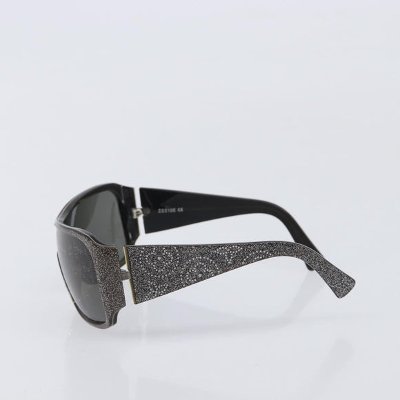 LOUIS VUITTON Sunglasses Plastic Green Silver Z0210E LV Auth bs37788